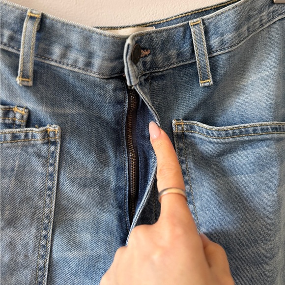 Nili Lotan Shon Mid-Rise Stretch Barrel Denim - Picture 7 of 13